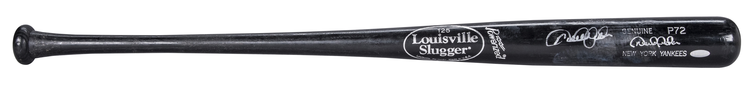 2012 Derek Jeter Game Used and Signed Louisville Slugger P72 Model Bat (PSA/DNA & Steiner)